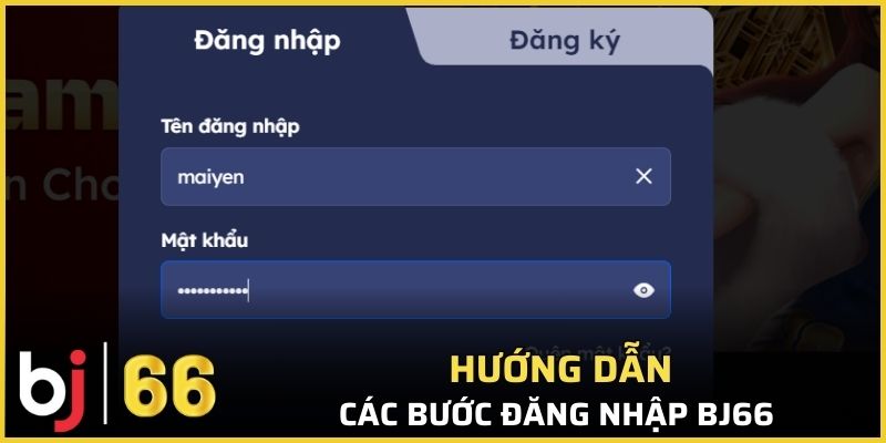 Các bước hướng dẫn login tài khoản chi tiết