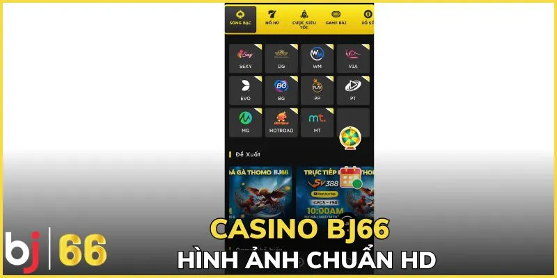 Casino BJ66 hình ảnh chuẩn HD