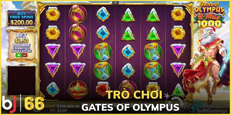 Trò chơi Gates of Olympus 